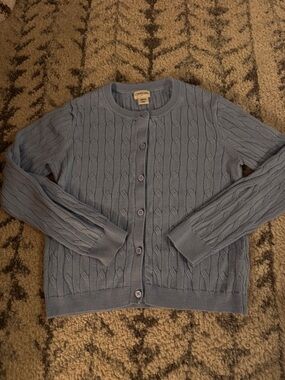 CREWCUTS blue cardigan